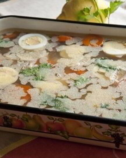 Рецепт холодца без желатина