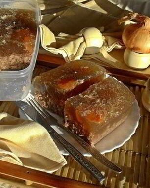 Холодец из говяжьих хвостов