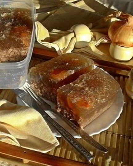 Рецепт холодца из говяжьих хвостов