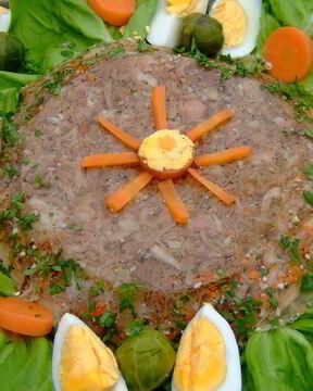 Холодец из говяжьих ног