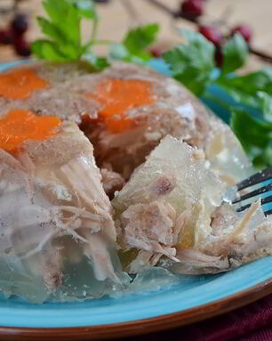 Холодец из свинины и говядины