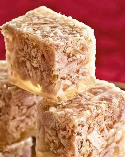 Рецепт холодца из свиных ножек и говядины