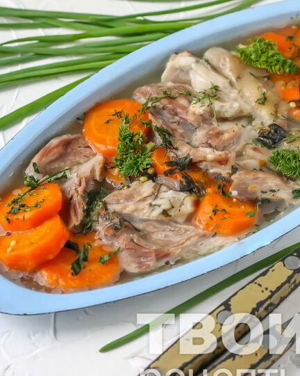 Рецепт холодца из свиных ножек