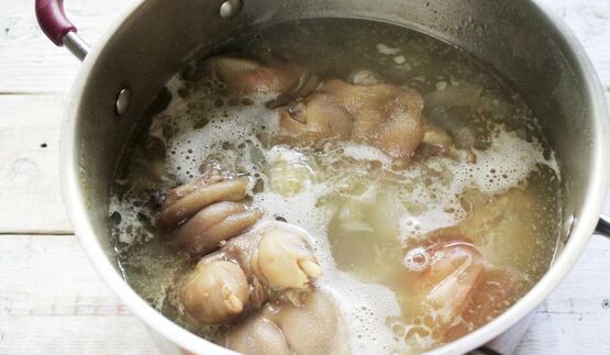 холодец в бутылке