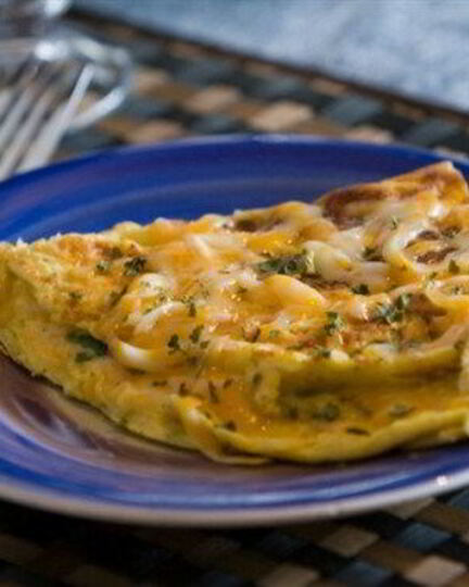 Рецепт фриттаты с фетой, цукини и мятой