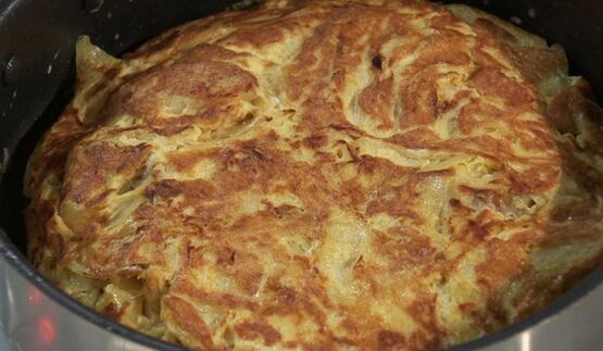 фриттата с картофелем