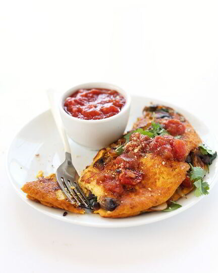 Рецепт омлета без яиц