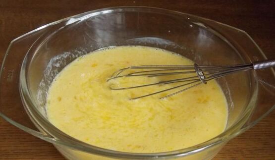 омлет на кефире