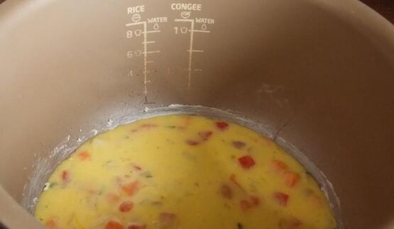 омлет на кефире