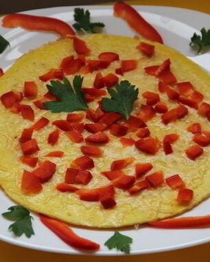 Омлет на завтрак