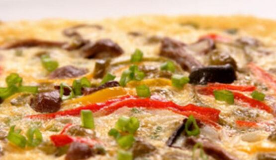 омлет пестрый