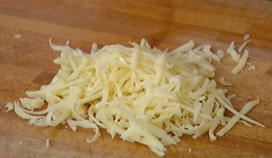 омлет с баклажанами, помидорами и луком