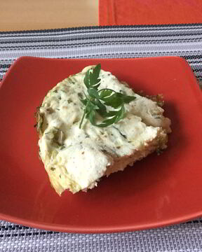 Омлет с кабачками в мультиварке