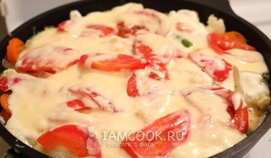 омлет с овощами в духовке