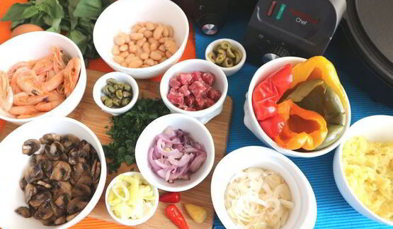 омлет с овощами времена года