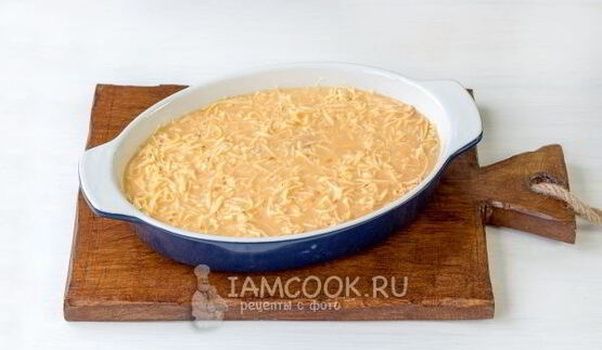 омлет с сыром в духовке