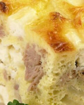 Омлет с тунцом