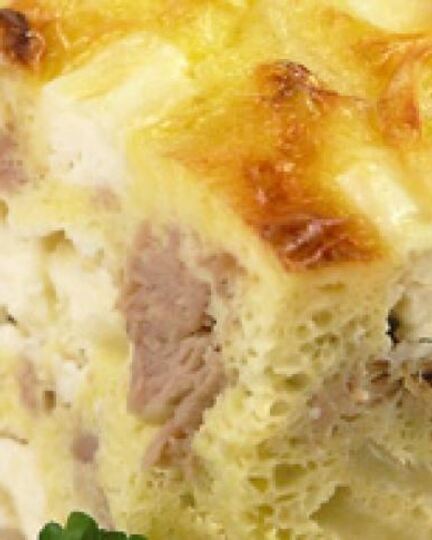 Рецепт омлета с тунцом