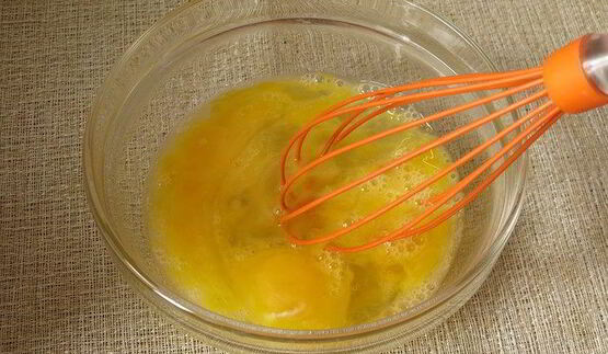 омлет сердечки