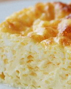 Пышный молочный омлет