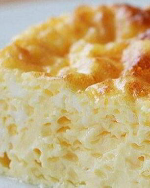 Пышный молочный омлет