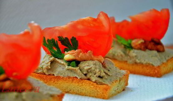 баклажановый паштет