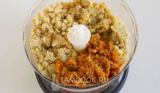 чечевичный паштет с морковью