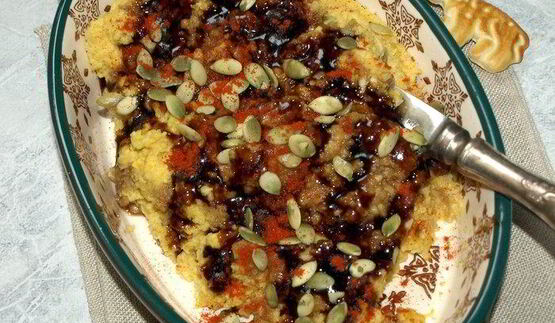 миндально-тыквенный паштет