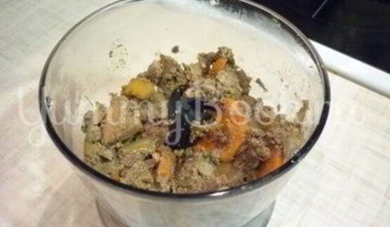 нежный паштет под апельсиновым желе