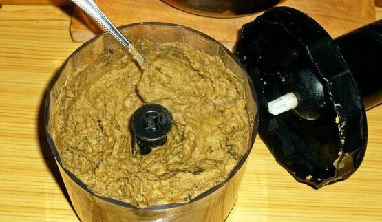 паштет из чечевицы с морковью