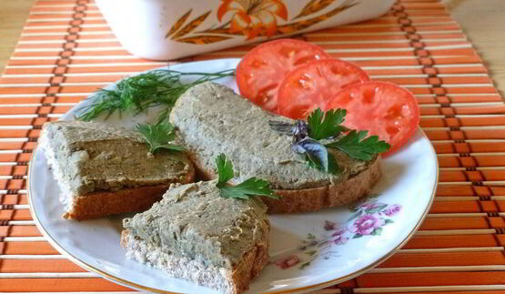паштет из чечевицы с морковью