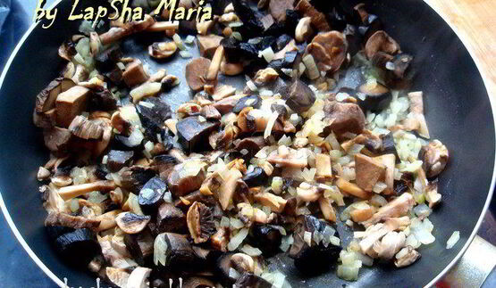 паштет из фасоли с грибами