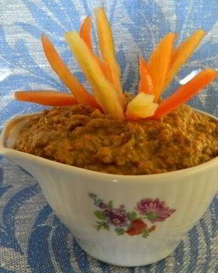 Паштет из говяжей печени с морковью и луком