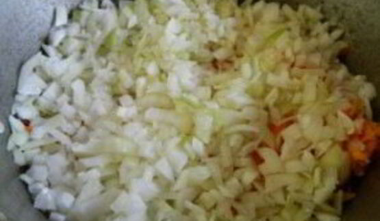 паштет из говяжей печени с морковью и луком