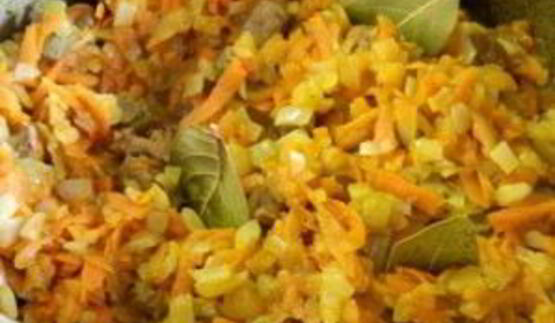 паштет из говяжей печени с морковью и луком