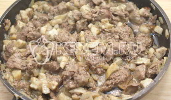 паштет из куриной печени праздничный