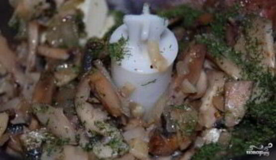 паштет из куриной печени с грибами