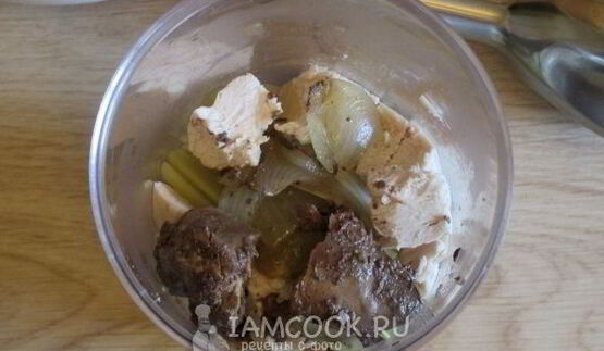 паштет из куриной печени в мультиварке
