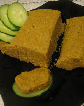 Паштет из нута и овощей