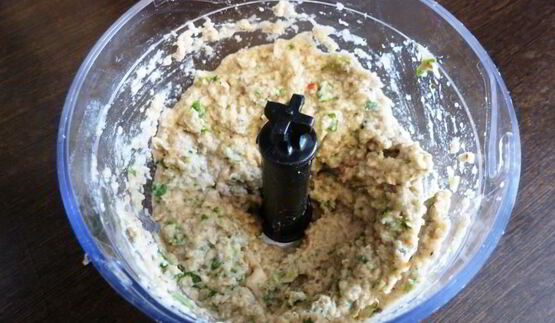 паштет из нута с вешенками и грецкими орехами