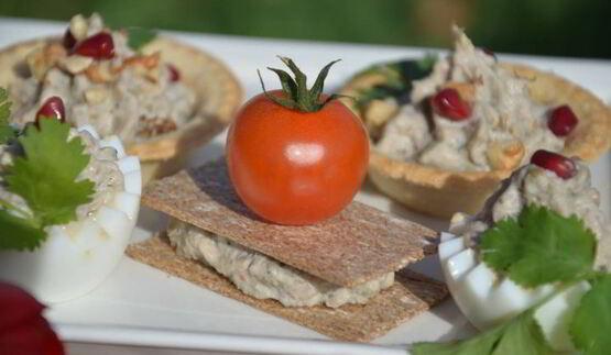 паштет из яиц и баклажанов