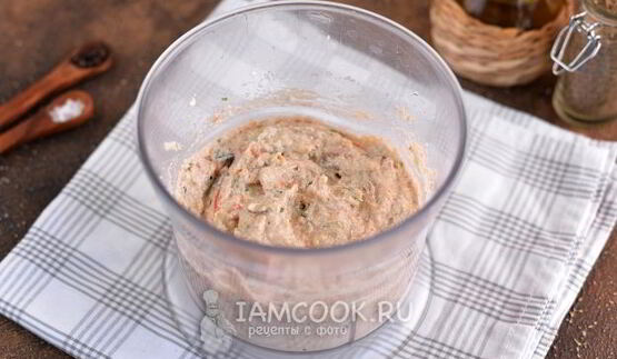 паштет из жареных баклажанов с творогом