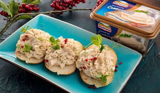 паштет с плавленым сыром