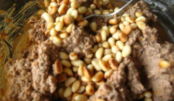 печеночный паштет с тыквой и апельсиновым соком