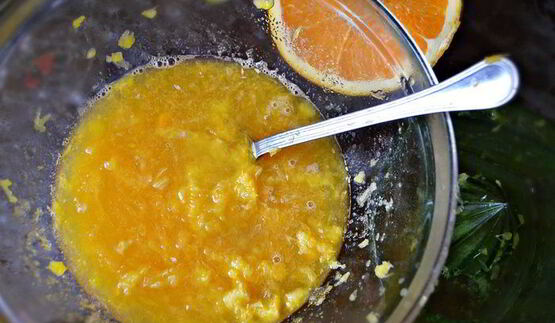 рыбный паштет в апельсиновом желе