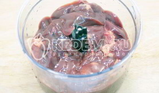 блинный торт с печенью