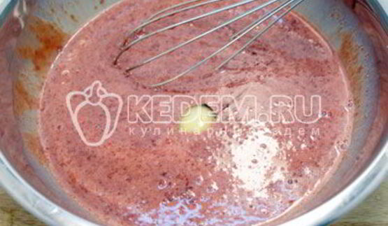 блинный торт с печенью