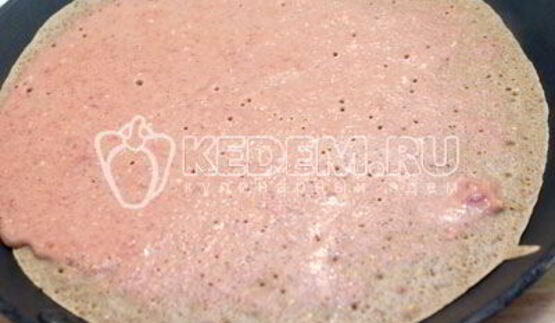 блинный торт с печенью