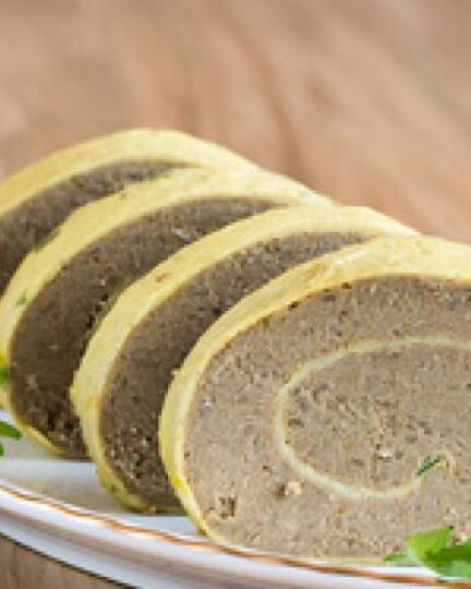 Рецепт печеночного рулета