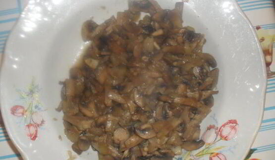 печеночный торт с грибами